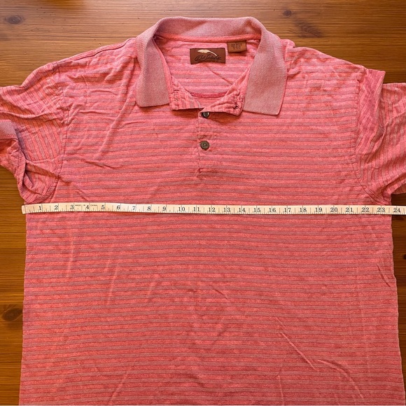 Bob Timberlake Red Stripe Polo - XL - Picture 7 of 8